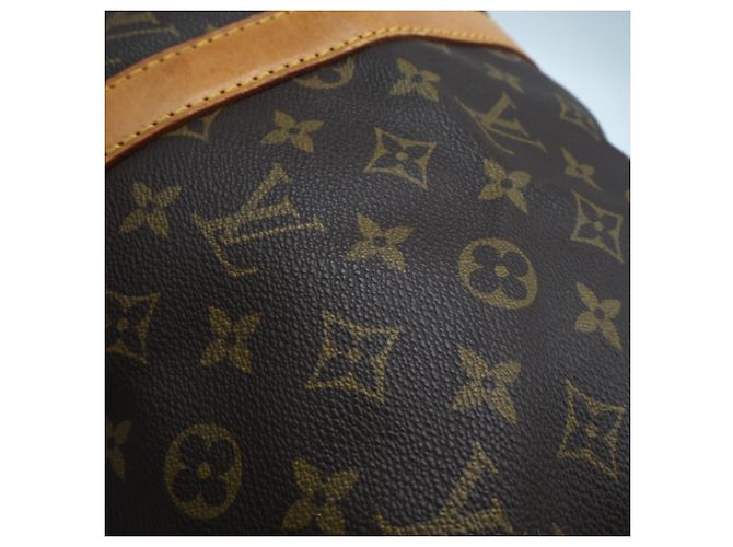 Borsa Boston Louis Vuitton Monogram Keepall 50 Marrone Beige - vista 4