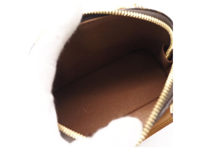 Borsa a tracolla Nano Alma Monogram Louis Vuitton Marrone Beige - vista 13