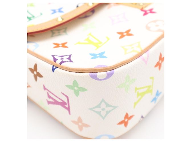 Louis Vuitton Monogram Multicolore Sologne Blanc Shoulder Bag Multiple colors - view 13
