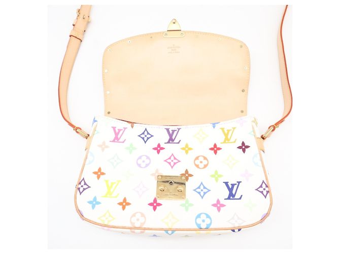 Louis Vuitton Monogram Multicolore Sologne Blanc Shoulder Bag Multiple colors - view 15