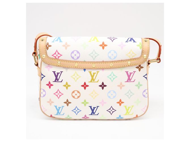 Louis Vuitton Monogram Multicolore Sologne Blanc Shoulder Bag Multiple colors - view 2