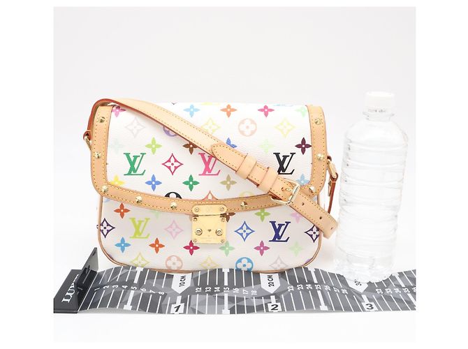 Louis Vuitton Monogram Multicolore Sologne Blanc Shoulder Bag Multiple colors - view 3