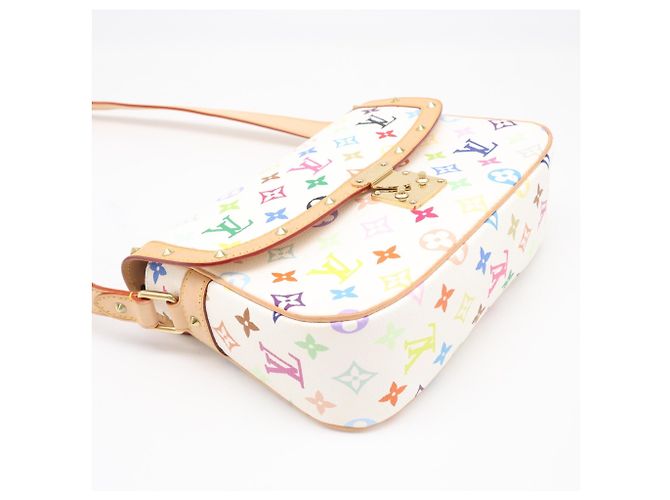 Louis Vuitton Monogram Multicolore Sologne Blanc Shoulder Bag Multiple colors - view 5
