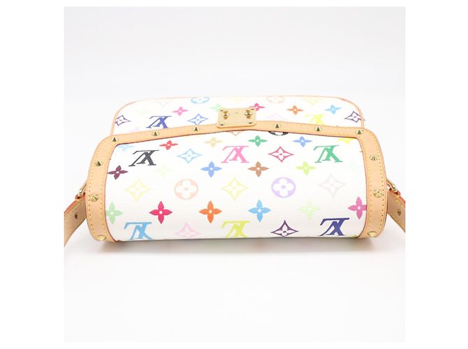 Louis Vuitton Monogram Multicolore Sologne Blanc Shoulder Bag Multiple colors - view 9