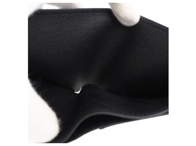 Portafoglio bi-fold Monogram Eclipse Louis Vuitton Marrone Nero - vista 11