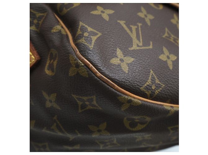Borsa a tracolla Louis Vuitton Monogram Saumur 35 Marrone Beige - vista 10