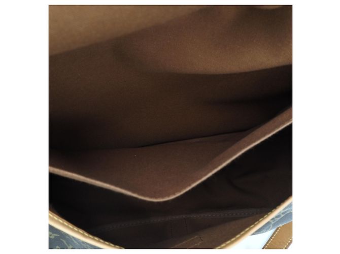 Borsa a tracolla Louis Vuitton Monogram Saumur 35 Marrone Beige - vista 16