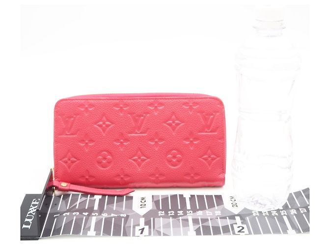 Louis Vuitton Monogram Empreinte Zippy Wallet Pink - Ansicht 3