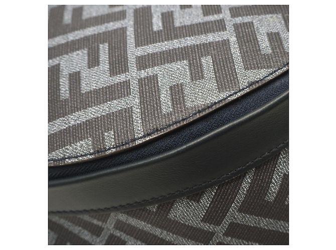 FENDI Chiode Small Backpack Blue - view 11