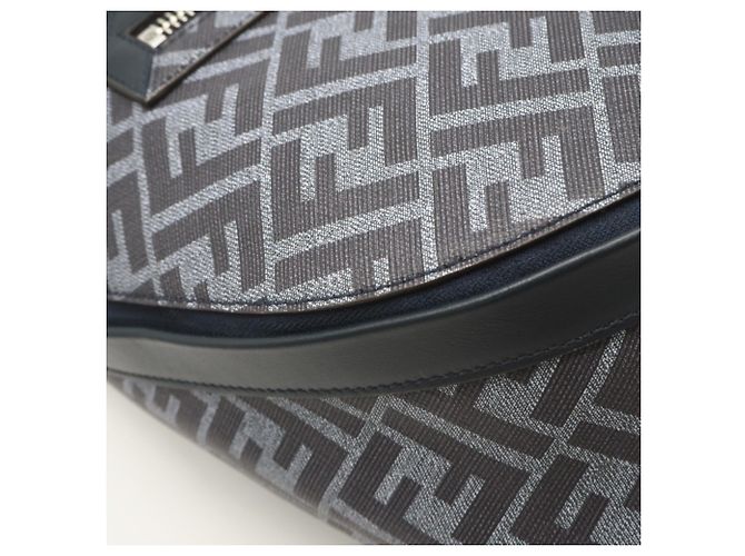 FENDI Chiode Small Backpack Blue - view 12