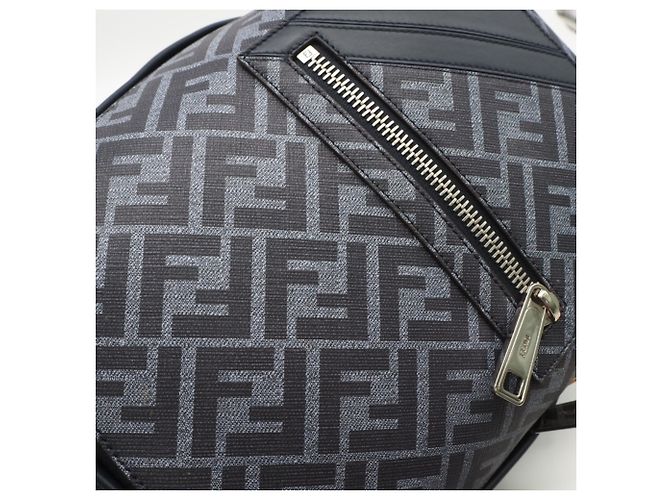 FENDI Chiode Small Backpack Blue - view 4