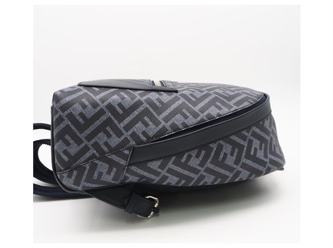 FENDI Chiode Small Backpack Blue - view 6