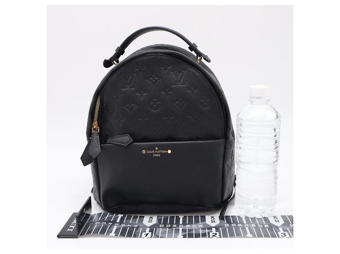 Zaino Louis Vuitton Monogram Empreinte Sorbonne Nero - vista 3