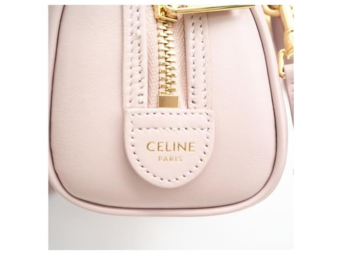 Céline Borsa Mini Boston Celine Cuile Triomphe Rosa - vista 11