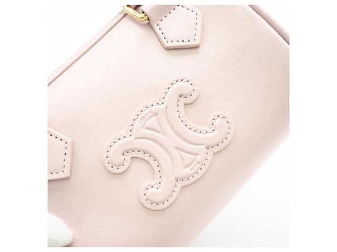 Céline Borsa Mini Boston Celine Cuile Triomphe Rosa - vista 9