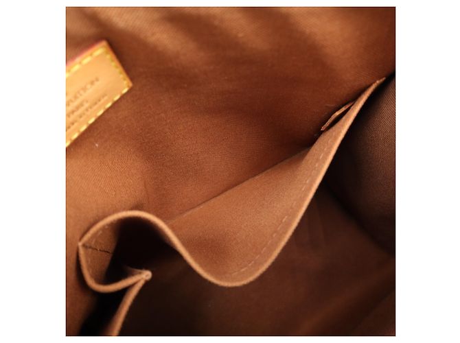 Borsa Louis Vuitton Monogram Popincourt O Marrone Beige - vista 13