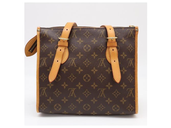 Borsa Louis Vuitton Monogram Popincourt O Marrone Beige - vista 2