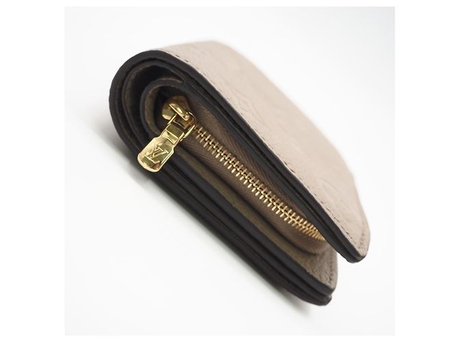 Cartera bi-fold Louis Vuitton Empreinte Beige - vista 7