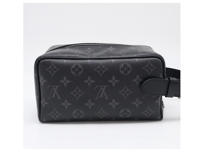 Borsa a pochette Louis Vuitton Monogram Eclipse Marrone Nero - vista 2