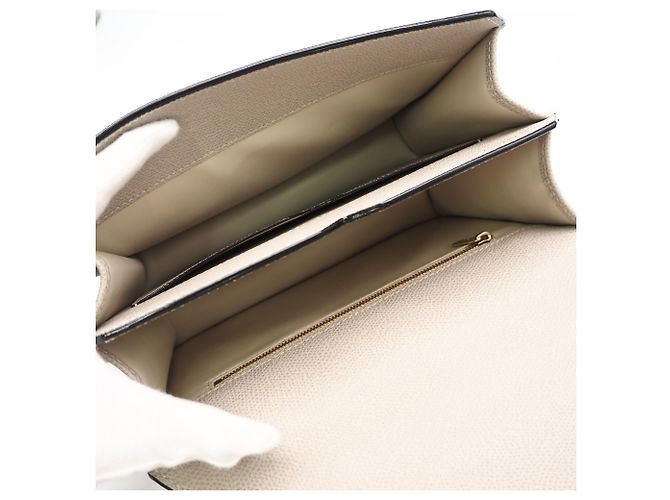 Valextra A4583717 Noro Medium Shoulder Bag Beige - vista 10