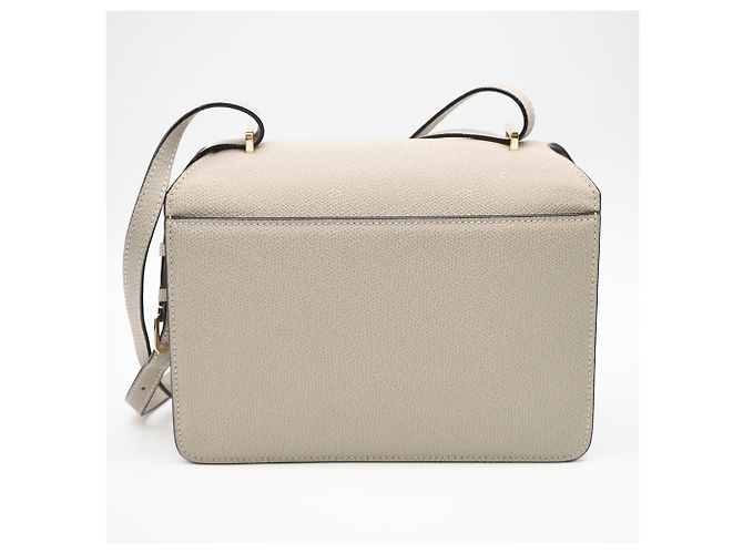 Valextra A4583717 Noro Medium Shoulder Bag Beige - vista 2
