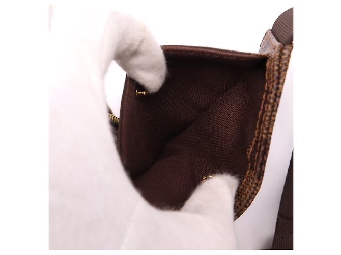 Borsa a tracolla Louis Vuitton Damier Geronimos N51994 Marrone Beige - vista 10