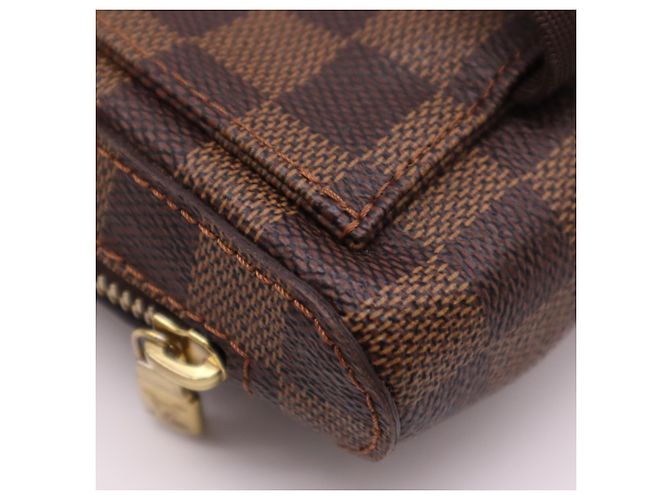 Borsa a tracolla Louis Vuitton Damier Geronimos N51994 Marrone Beige - vista 13
