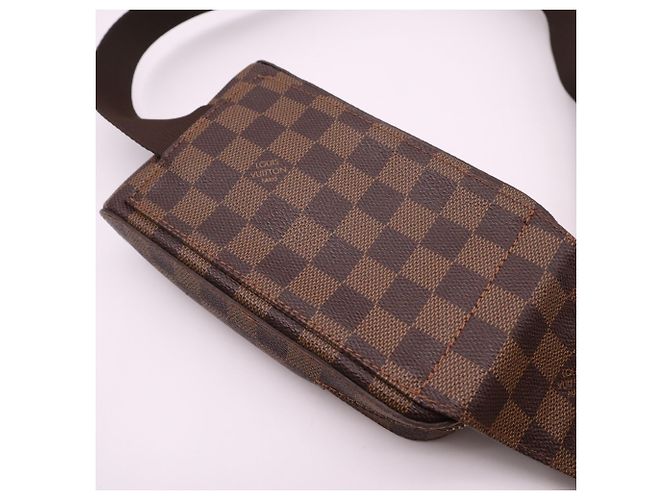 Borsa a tracolla Louis Vuitton Damier Geronimos N51994 Marrone Beige - vista 2