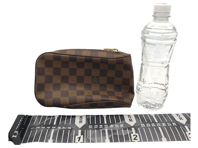 Borsa a tracolla Louis Vuitton Damier Geronimos N51994 Marrone Beige - vista 3