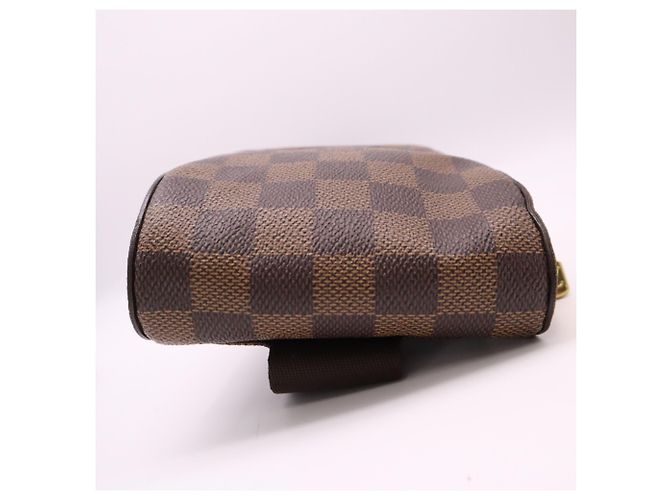 Borsa a tracolla Louis Vuitton Damier Geronimos N51994 Marrone Beige - vista 6