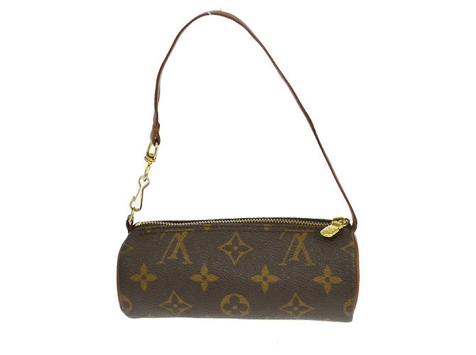 Louis Vuitton Papillon Pochette Monogram Canvas Mini Marrone - vista 2