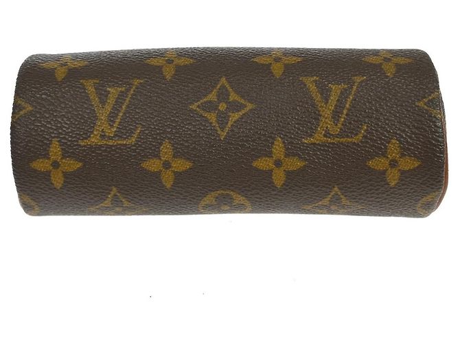 Louis Vuitton Papillon Pochette Monogram Canvas Mini Marrone - vista 6