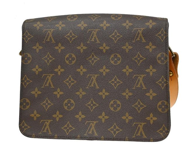 Louis Vuitton Cartouchiere Monogram GM Castaño - vista 2