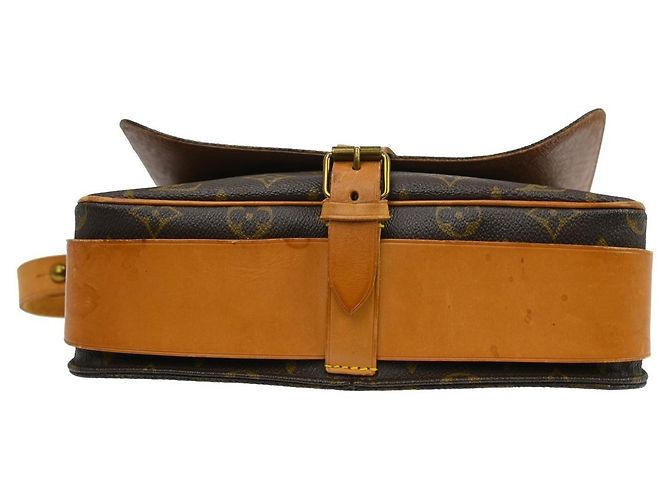 Louis Vuitton Cartouchiere Monogram GM Castaño - vista 7