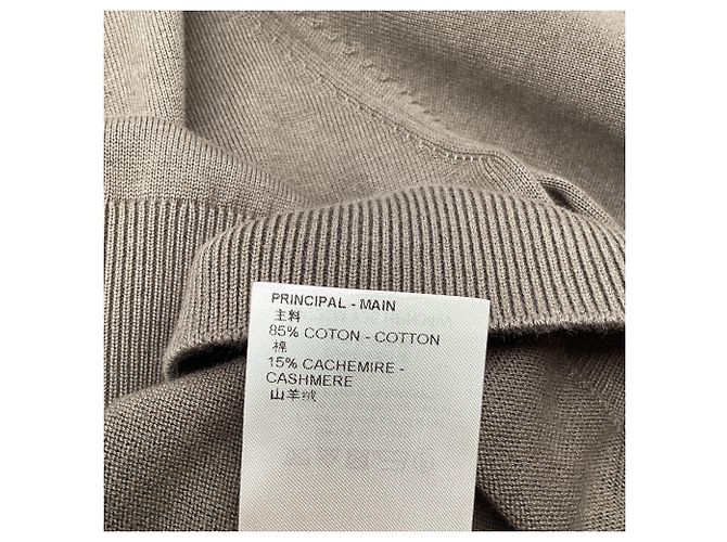 Polo de punto Louis Vuitton en algodón marrón Castaño Roja - vista 7