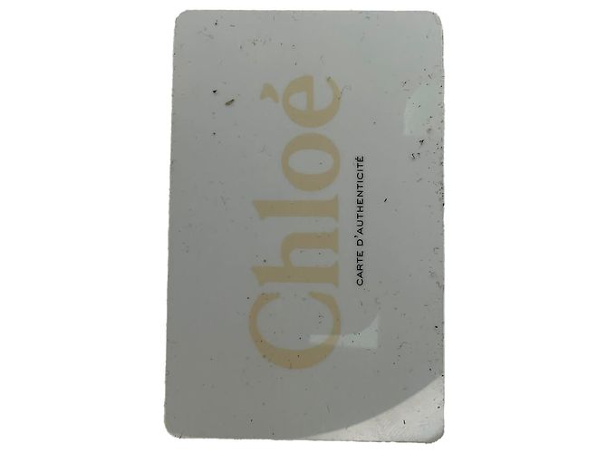 Chloé Mini Drew Schultertasche mit Kette aus orangefarbenem Leder - Ansicht 10