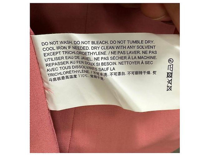 Theory Drawstring Blazer in Pink Wool - view 5