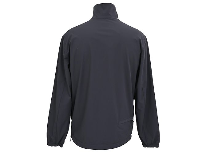 Giacca Anorak Theory in Nylon Nero - vista 3