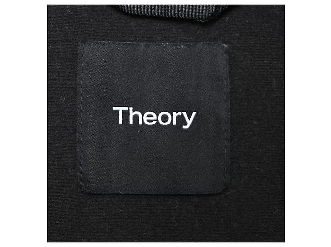 Giacca Anorak Theory in Nylon Nero - vista 5