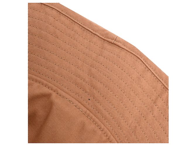 Cappello Bucket Acne Studio in cotone arancione ruggine - vista 11