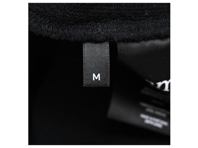 Ami Crewneck-Sweatshirt mit Logo aus schwarzer Baumwolle - Ansicht 6