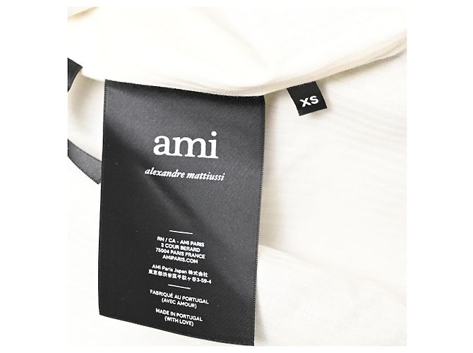 Giacca Button Up Ami in Lana Nera Nero - vista 7