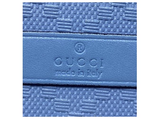 Portafoglio Continental con patta Gucci Microguccissima Blu Blu chiaro - vista 12