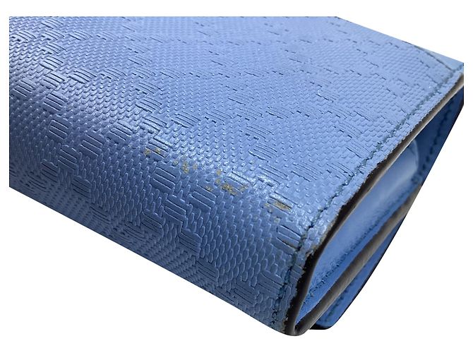 Portafoglio Continental con patta Gucci Microguccissima Blu Blu chiaro - vista 15