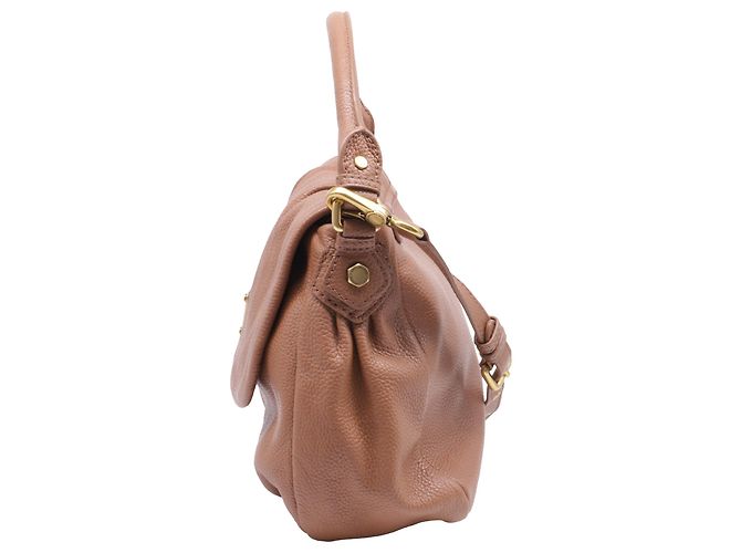 Borsa a tracolla Marc Jacobs Classic Q Lil Ukita in pelle marrone - vista 3