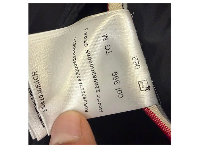 Pantaloni da sci a gamba dritta Moncler Grenoble in poliammide nera - vista 13