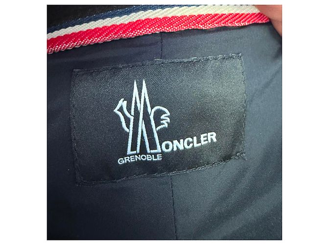Pantaloni da sci a gamba dritta Moncler Grenoble in poliammide nera - vista 3