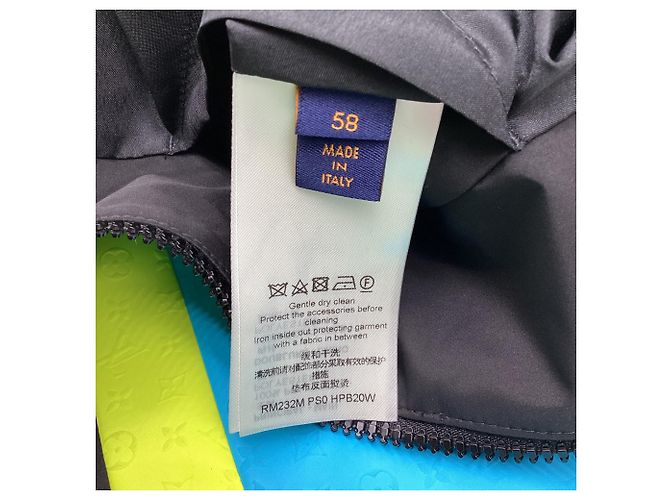 Louis Vuitton Monogram Color-Block Windbreaker aus multicolorigem Polyester Mehrfarben - Ansicht 7