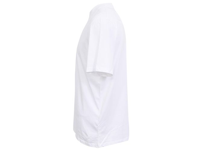 Jil Sander Crewneck T-Shirt in White Cotton - view 2