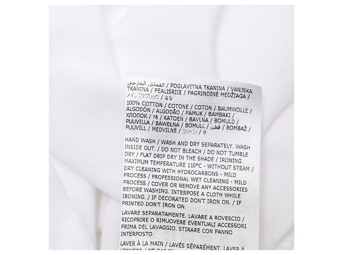 Jil Sander Crewneck T-Shirt in White Cotton - view 8